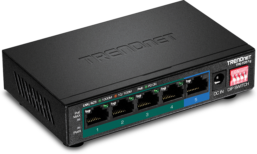 Trendnet Trendnet TPE-TG51G switch Gigabit Ethernet (10/100