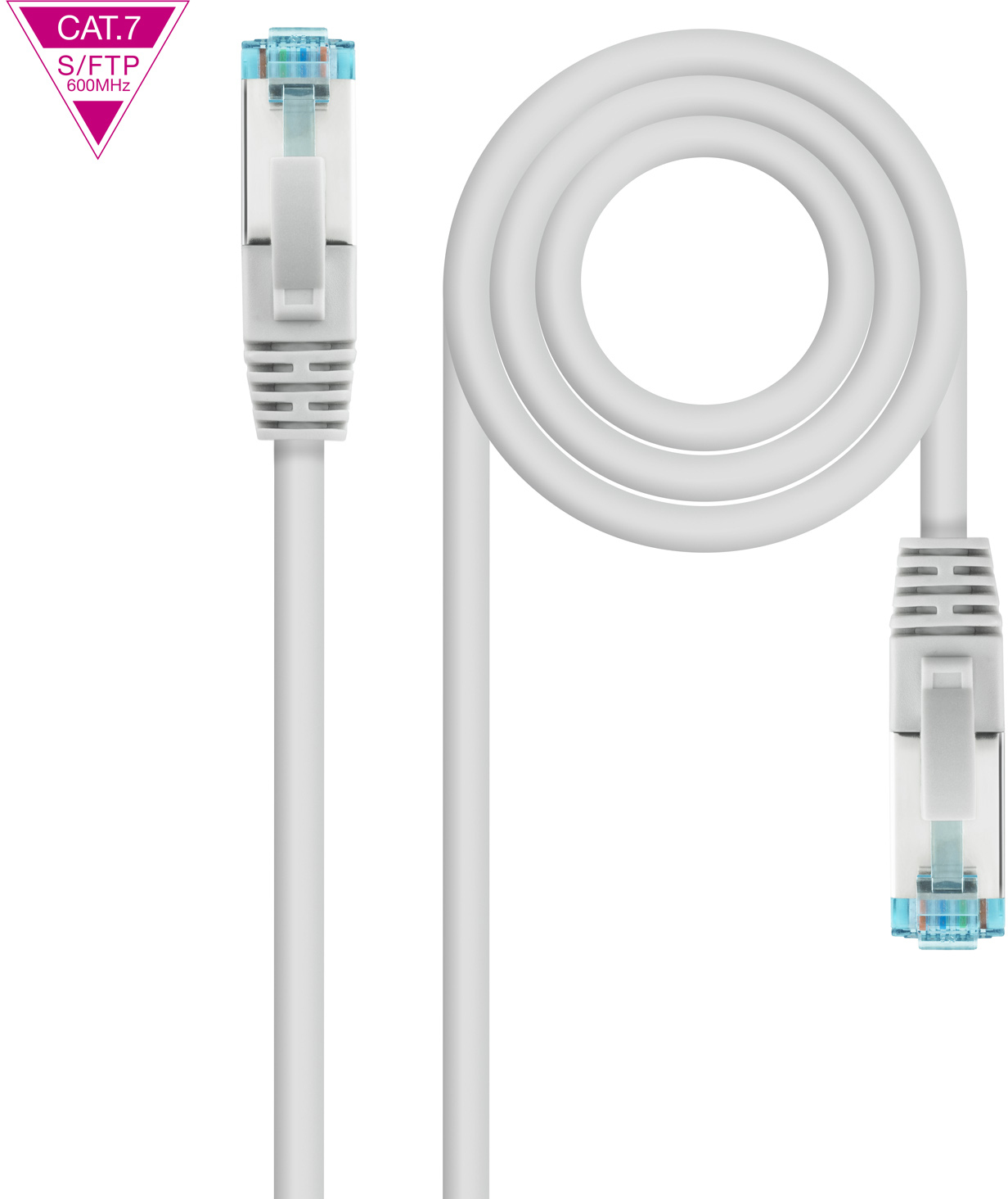 Nanocable Nanocable Cable de Red Cat.7 600MHZ LSZH SFTP PIMF