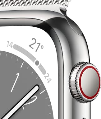 Apple Apple Watch Series 8 OLED 41 mm 4G Plata GPS (saté
