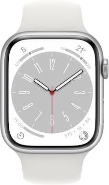 Apple Apple Watch Series 8 OLED 45 mm Plata GPS (satélit