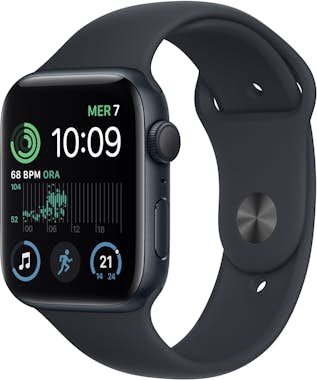 Apple Apple Watch SE OLED 44 mm Negro GPS (satélite)