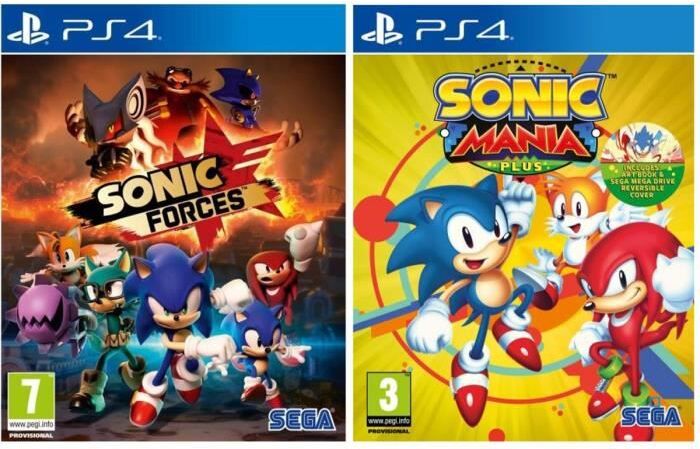 Koch Media Juego de Sonic Double Pack para PS4