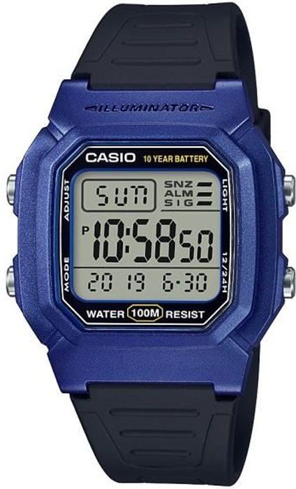 Casio Reloj deportivo CASIO W-800HM-2AVEF - Hombre - Azu