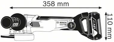 Bosch Amoladora angular GWX 18V-10 C X-LOCK SOLO - 06017