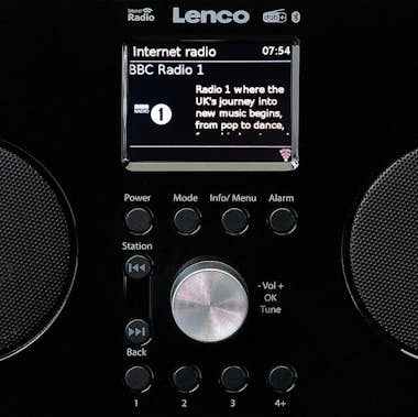 Lenco Radio FM / Internet / DAB+ con Bluetooth PIR-645BK