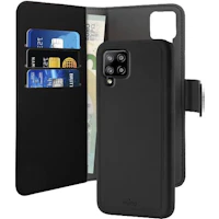 Bigben Puro 2-en-1 Estuche Folio Magnético - Negro - Para Samsung G A425G