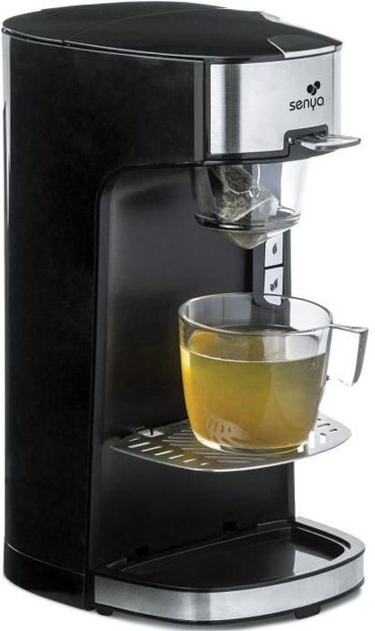 Senya Sybfcm013n Máquina de tea time 1415 w 0.55 litros stainless steel negro tetera granel