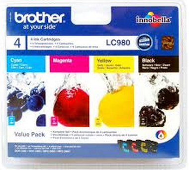 brother Cartucho LC-980 Pack (4 colores)