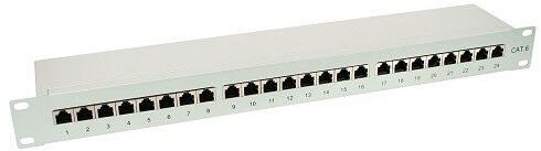 InLine EN LÍNEA - Panel de conexión Cat. 6, 24x, 19"