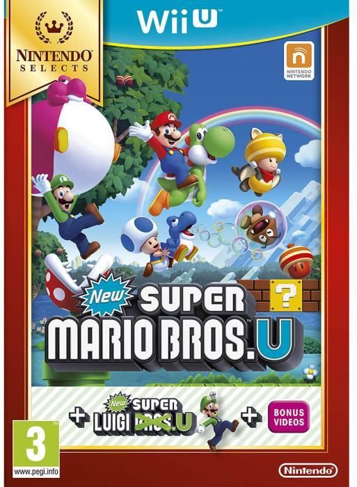 Nintendo New Super Mario Bros U + Super Luigi U - WII U - S
