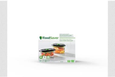 Foodsaver Pack Vacío Cajas Frescas 0,7L + 1,2L Transparente
