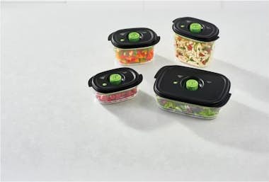 Foodsaver Pack Vacío Cajas Frescas 0,7L + 1,2L Transparente