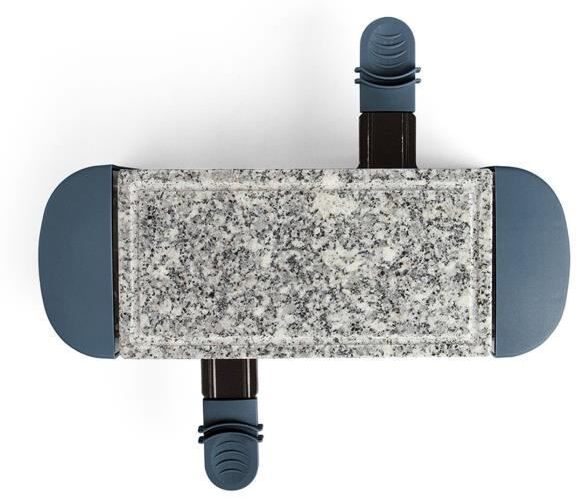 Livoo Parrilla raclette azul oscuro para 2 personas + 2