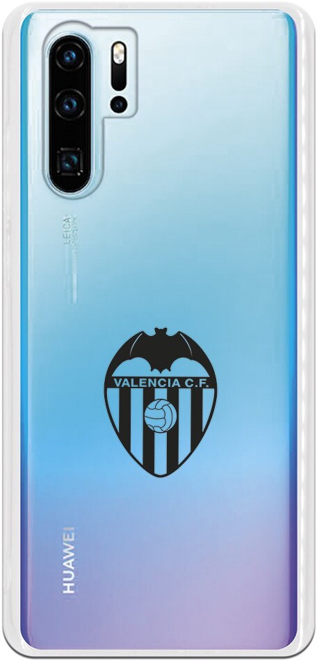 La Casa de las Carcasas Funda Oficial Valencia Escudo transparente Negro p