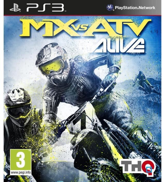 Thq MX VS ATV ALIVE / Juego de consola PS3