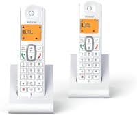 Alcatel F670 Duo Teléfono Fijo Inalámbrico Blanco