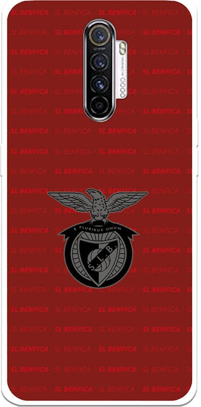 Funda Para Realme X2 Pro Del Escudo Fondo Granate - Licencia Oficial  Benfica