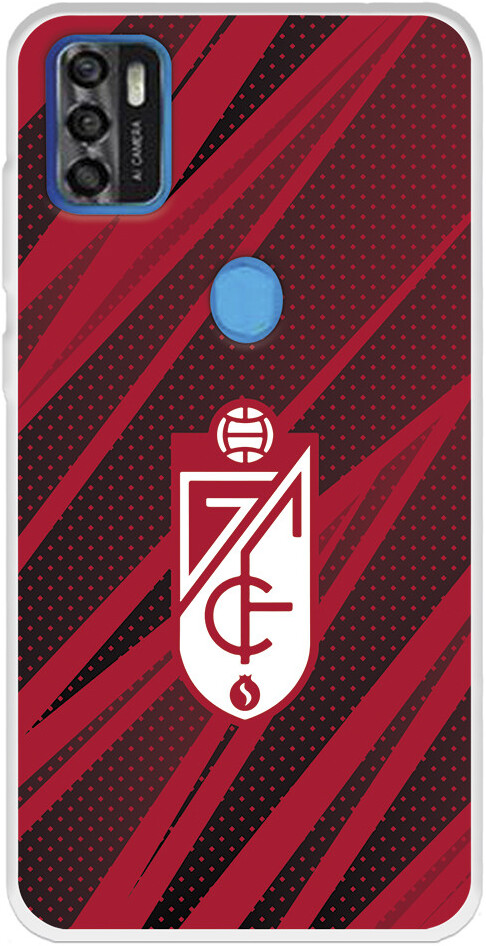 La Casa de las Carcasas Funda para ZTE Blade A31 del Escudo - Líneas Rojas
