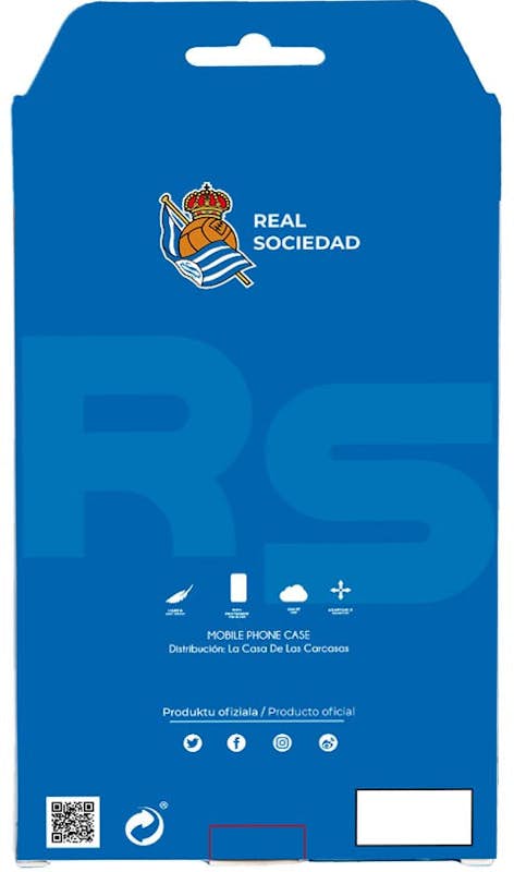 Funda para Xiaomi Redmi Note 10 Pro del Real Sociedad de Fútbol Real grito  aficion - Licencia