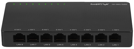 Lanberg Lanberg DSP2-1008-12V switch No administrado Gigab