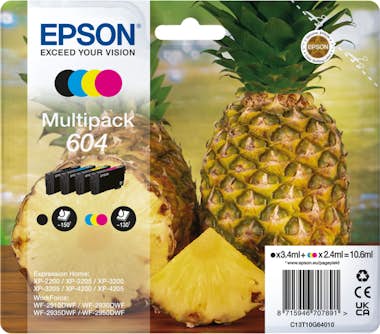 Epson Epson 604 cartucho de tinta 4 pieza(s) Compatible