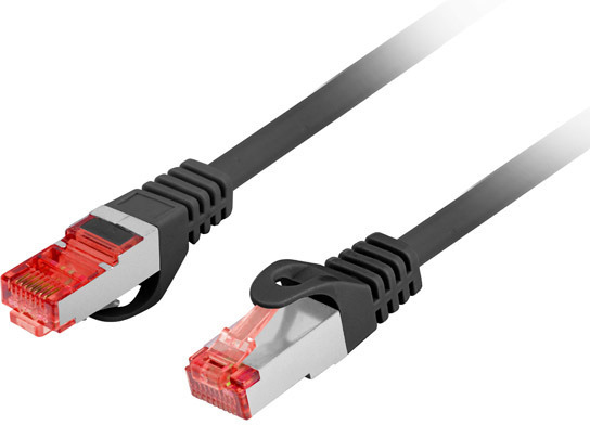 Lanberg Lanberg PCF6-10CU-0025-BK cable de red Negro 0,25