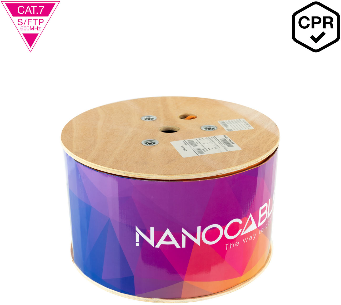 Nanocable Nanocable Cable de Red CAT.7 LSZH SFTP PIMF AWG23,