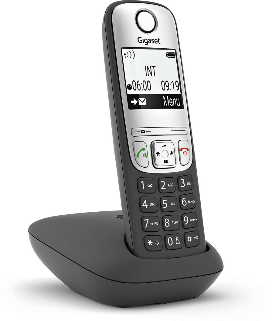 Gigaset Gigaset A690 Teléfono analógico Negro, Plata