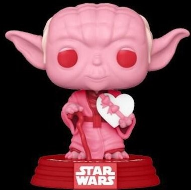 Funko Pop! Star Wars: San Valentin - Yoda con Corazón