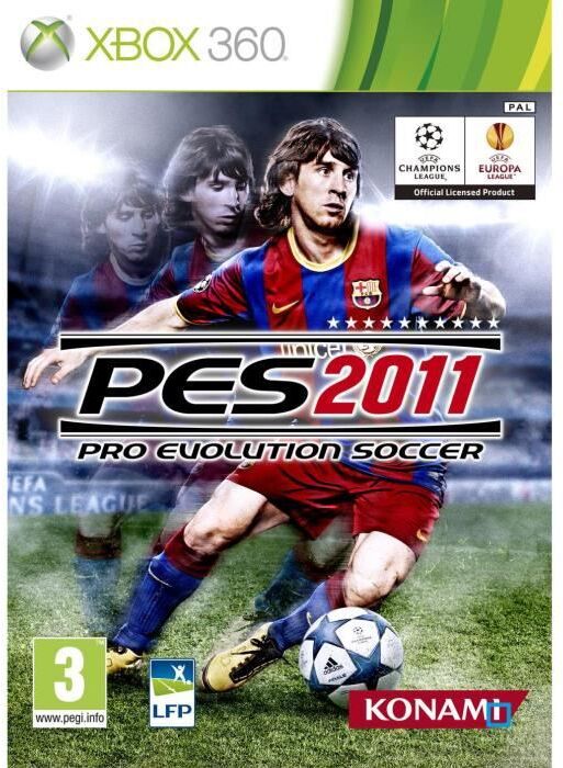 Konami PES 2011 PRO EVOLUTION SOCCER / Juego de consola X