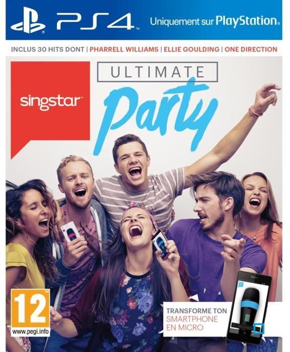 Sony SingStar: Juego de PS4 Ultimate Party