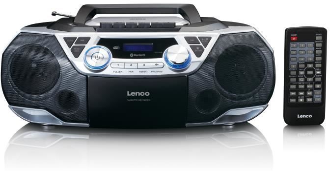 Lenco Radio portátil DAB+/FM con Bluetooth, reproductor