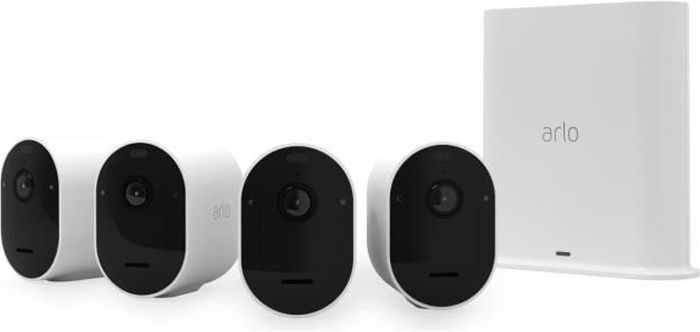 Arlo Pro 3 - Pack de 4 cámaras de vigilancia Wifi inalá