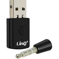 adaptador Bluetooth 4.0 PS4 Transmisor / Receptor USB MicrĂłfono Negro