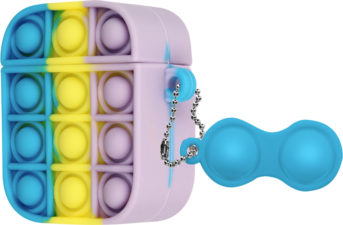 Avizar Estuche Airpords Silicona Bubble Pop Diseño en 2 p