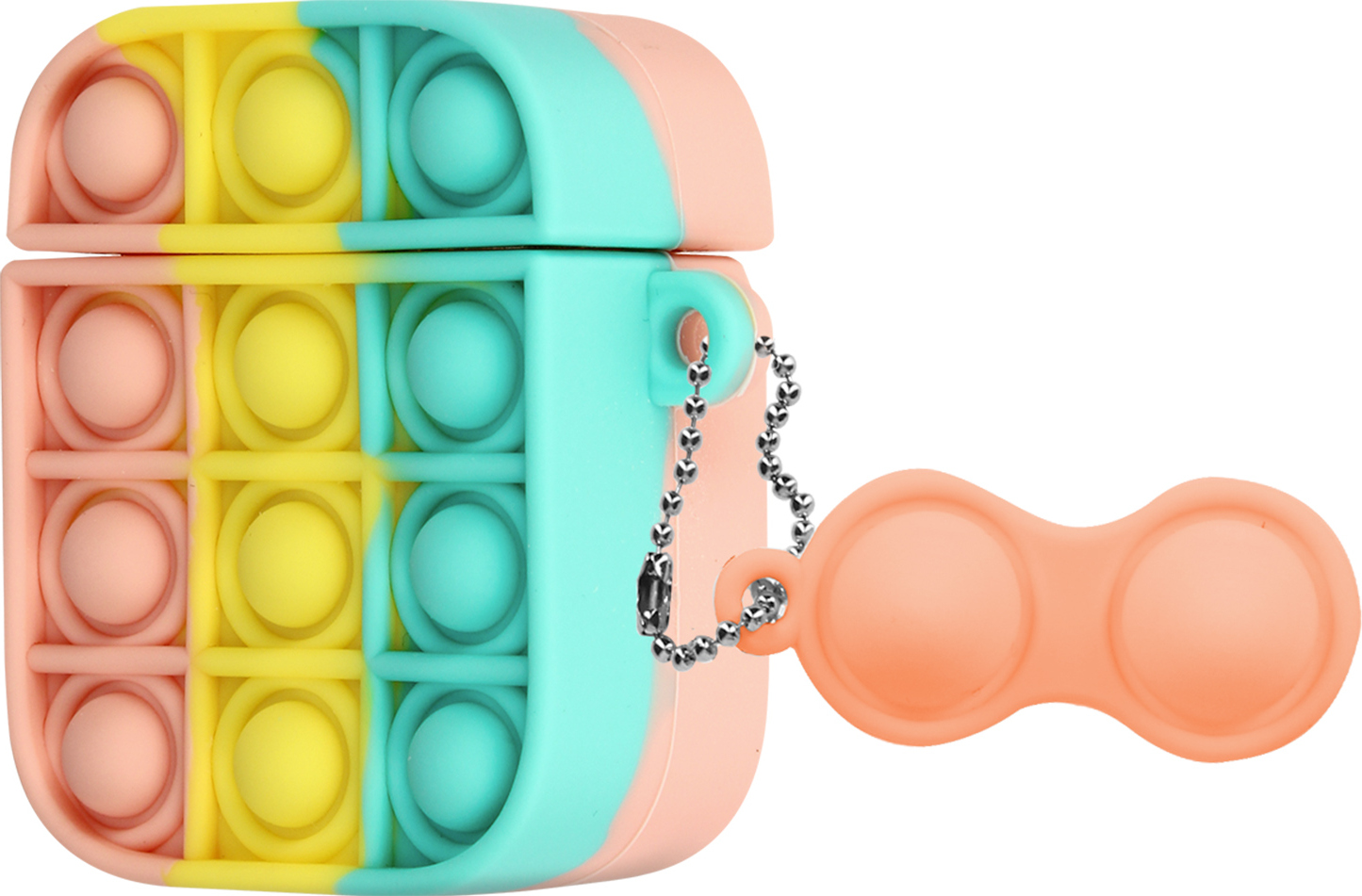 Avizar Estuche Airpords Silicona Bubble Pop Diseño en 2 p