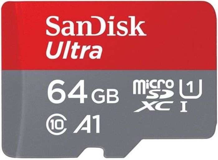 SanDisk Tarjeta de memoria Sandisk ultra 64GB Micro SD Mic