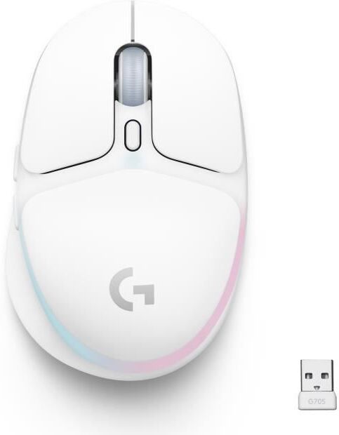 Logitech G - Ratón para juegos - Inalámbrico - G705 LIGHTSY