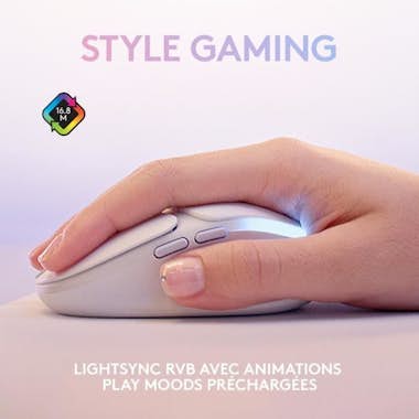 Logitech G - Ratón para juegos - Inalámbrico - G705 LIGHTSY
