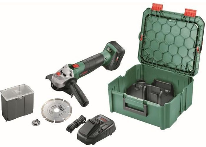 Bosch Home And garden 06033d9003 amoladora angular 1 batería sistema de 18 v disco 125 mm en caja grinder 18v advancedgrind 1x 4.0