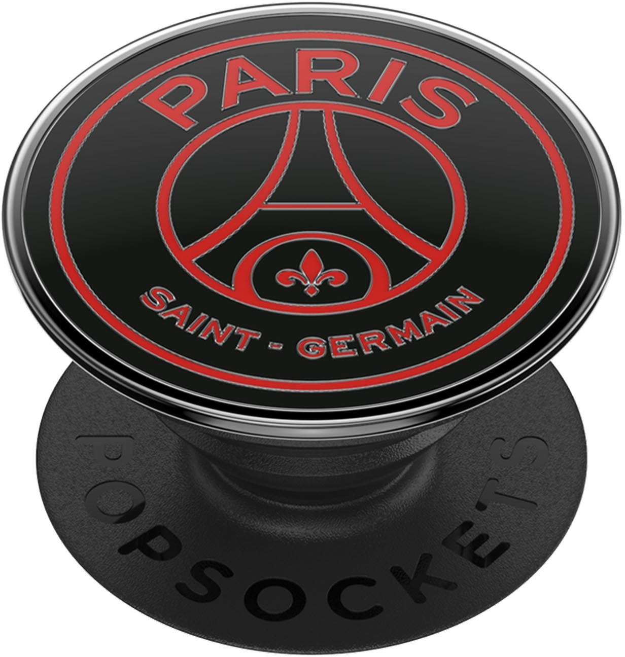 PopSockets PopGrip Soporte de teléfono Diseño PSG Negro y Roj