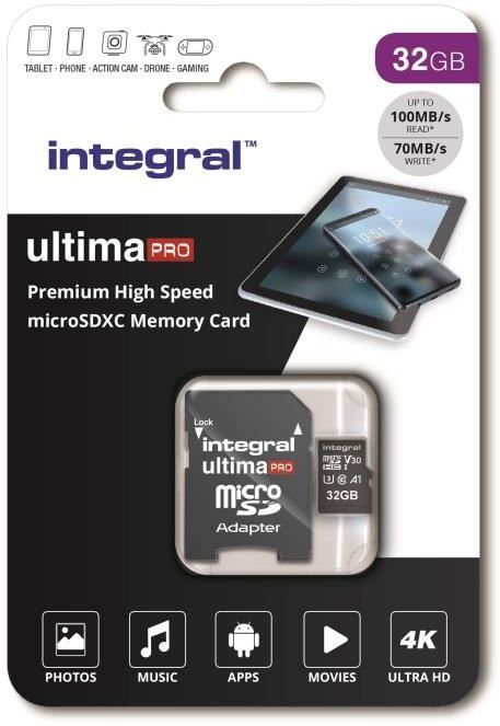 Integral Memory Memoria Integral Premium High Speed V30 UHS-I