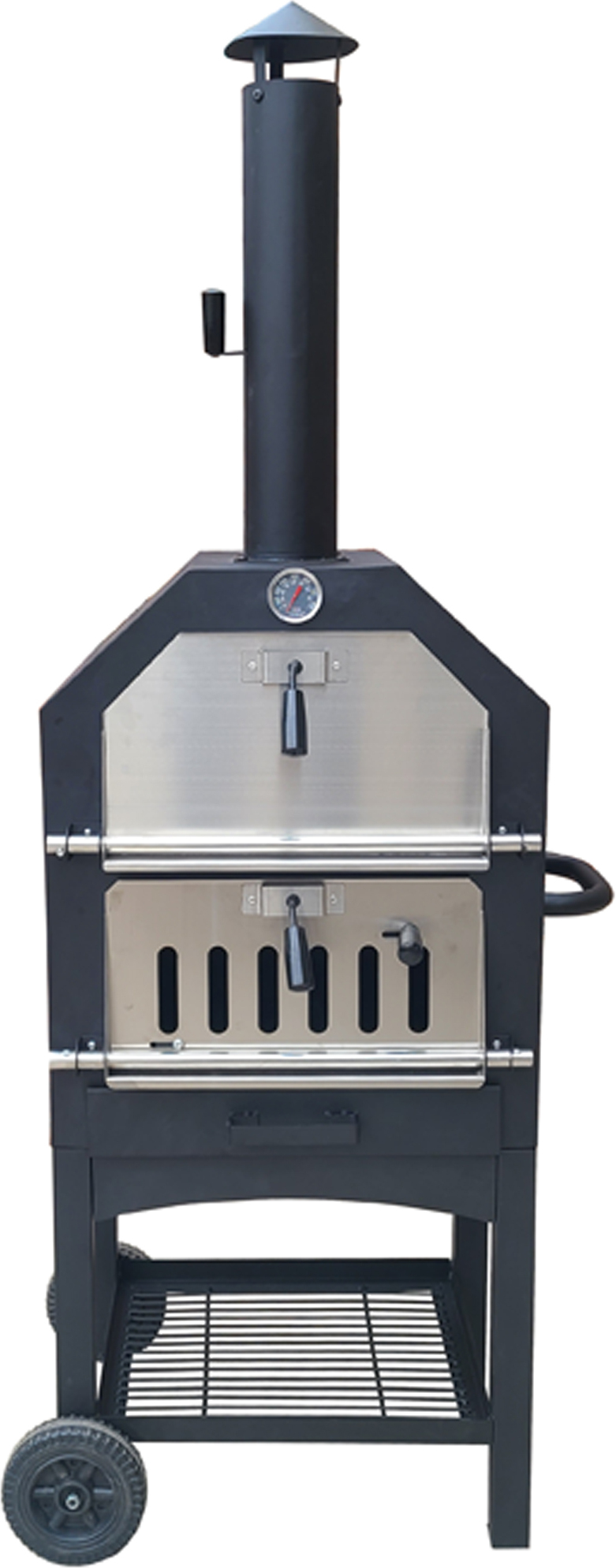 Purline Horno Exterior con piedra para pizza