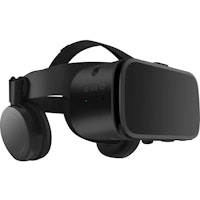 Casco RV Z6 virtual 3D para smartphones con audio Bluetooth Negro