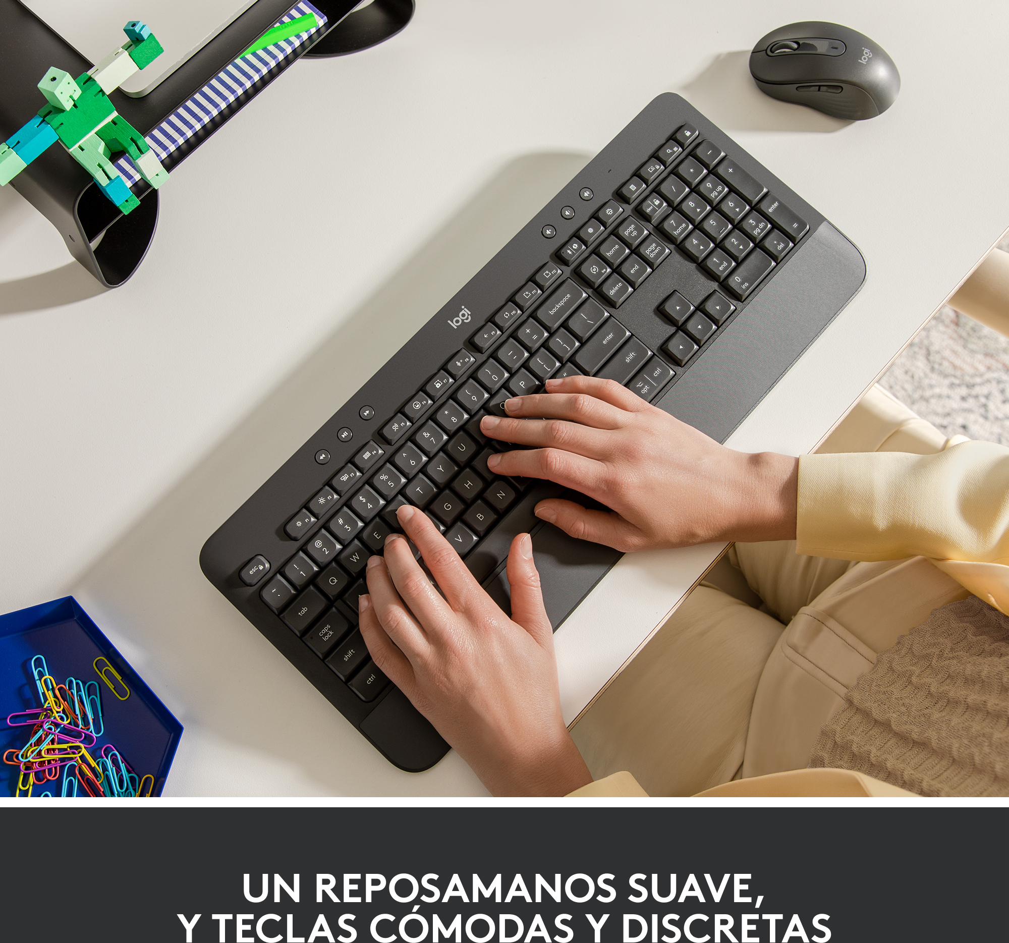 Logitech Logitech Signature K650 teclado RF Wireless + Blue