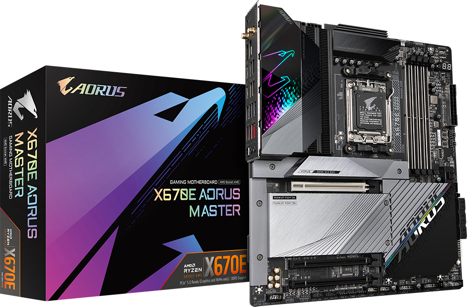 Gigabyte Gigabyte X670E AORUS MASTER (REV. 1.0) placa base