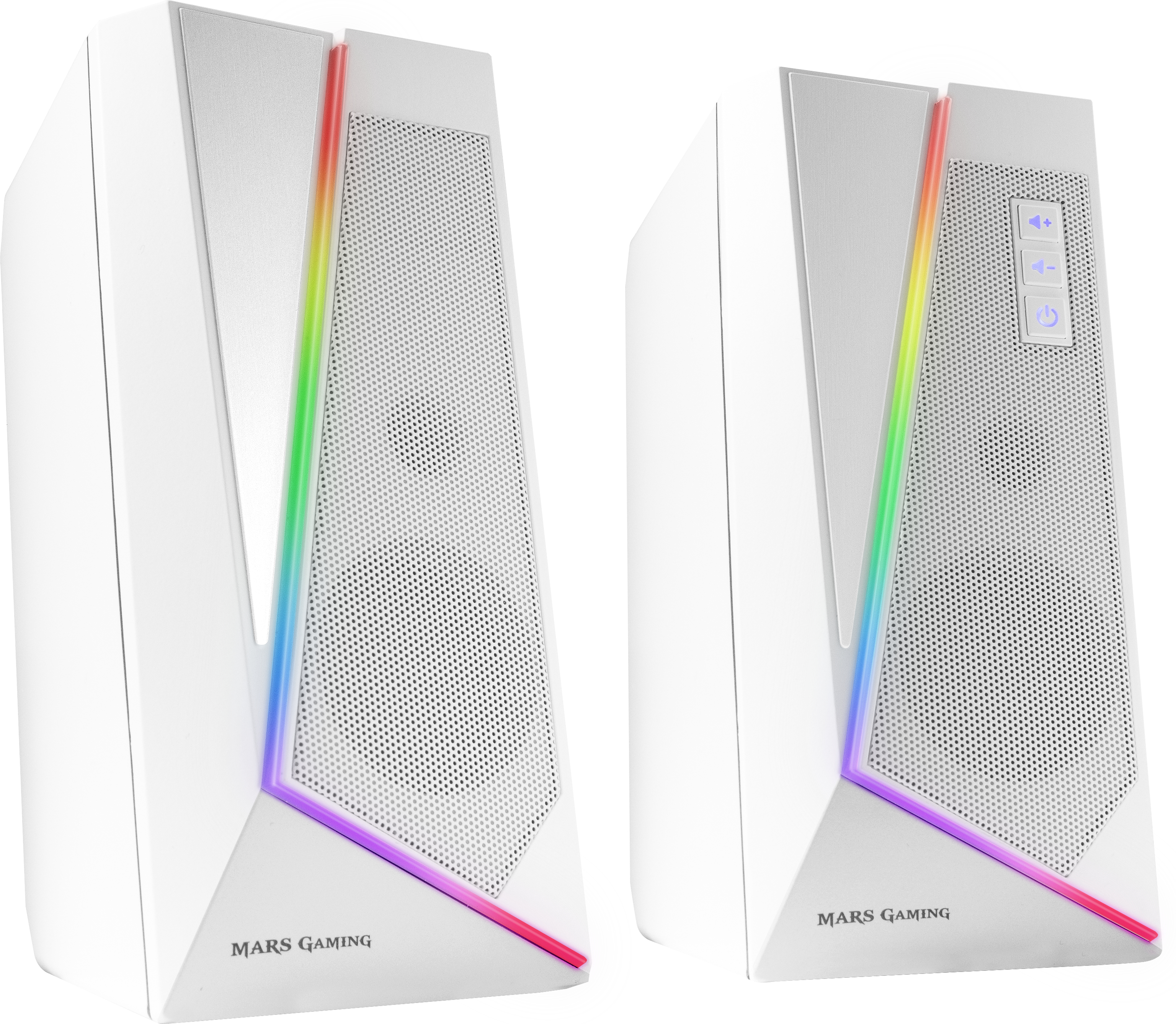Mars Gaming Mars Gaming MS7 altavoz blanco Inalámbrico y alámb