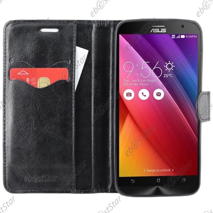 ebestStar ® Folio Stand Wallet Case para Asus ZenFone 2 ZE55