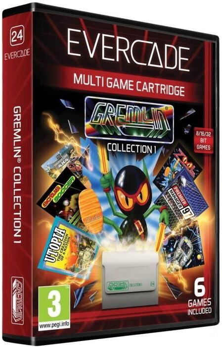 Just for Games Evercade Gremlin Colección 1, Cartucho Evercade N°