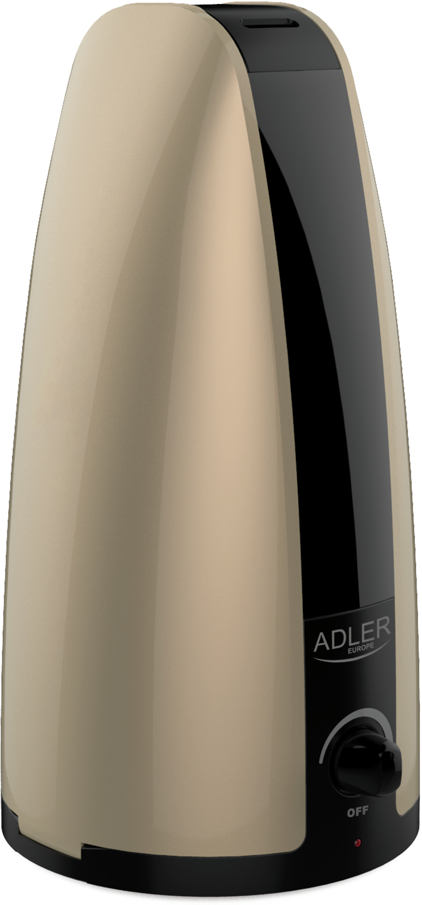 ADLER Adler AD 7954 humidificador 1 L Negro, Oro 18 W